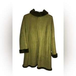 AUTHENTIC VINTAGE ITALIAN NUBUCK COAT